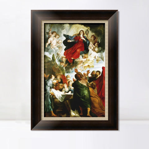 INVIN ART Framed Canvas Art Giclee Print Series#293 by Peter Paul Rubens Wall Art Living Room Home Office Decorations
