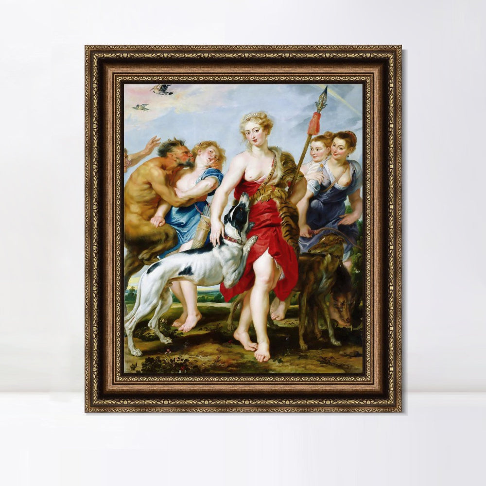 INVIN ART Framed Canvas Art Giclee Print Series#294 by Peter Paul Rubens Wall Art