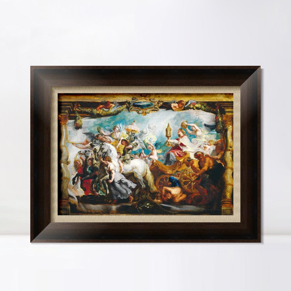 INVIN ART Framed Canvas Art Giclee Print Series#303 by Peter Paul Rubens Wall Art