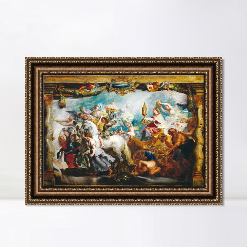 INVIN ART Framed Canvas Art Giclee Print Series#303 by Peter Paul Rubens Wall Art