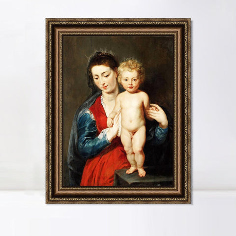 INVIN ART Framed Canvas Art Giclee Print Series#304 by Peter Paul Rubens Wall Art Living Room Home Office Decorations