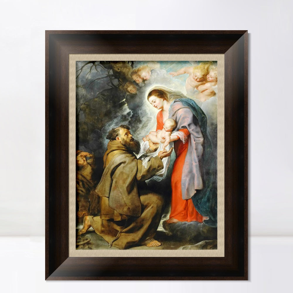 INVIN ART Framed Canvas Art Giclee Print Series#306 by Peter Paul Rubens Wall Art Living Room Home Office Decorations