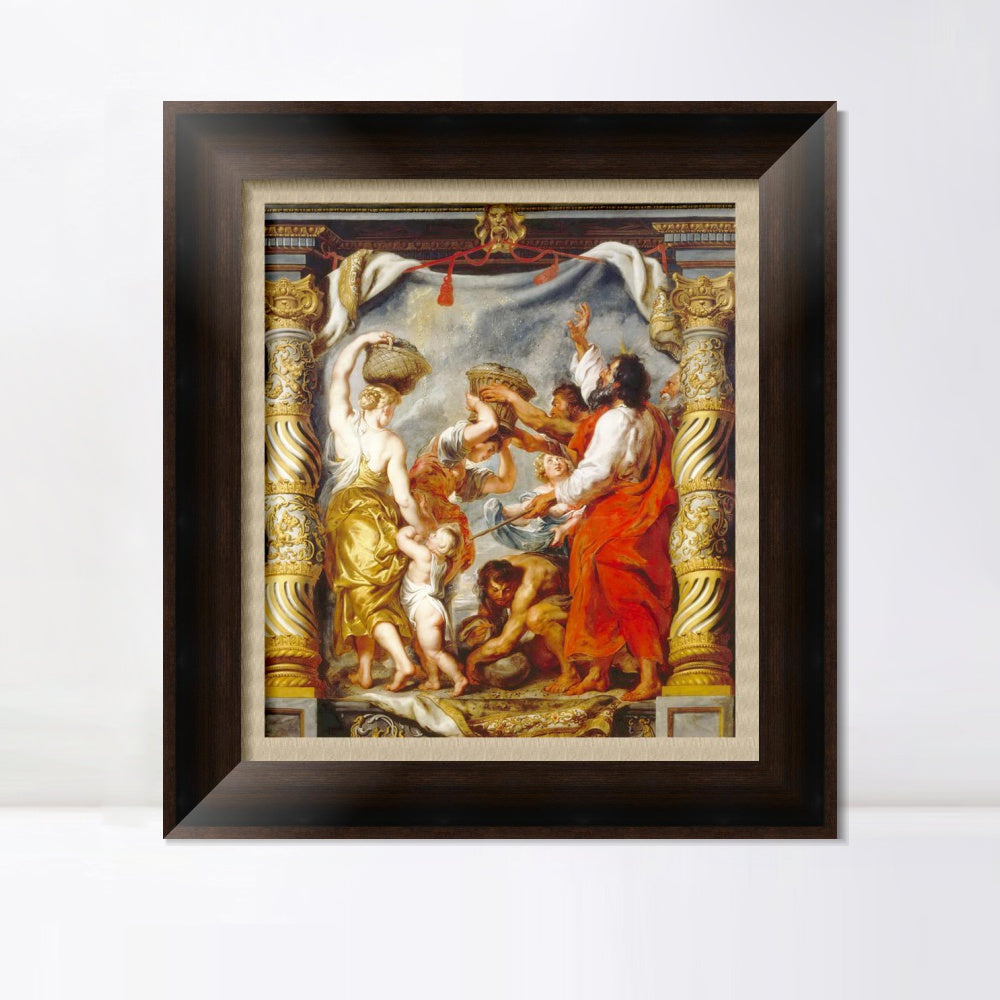 INVIN ART Framed Canvas Art Giclee Print Series#308 by Peter Paul Rubens Wall Art