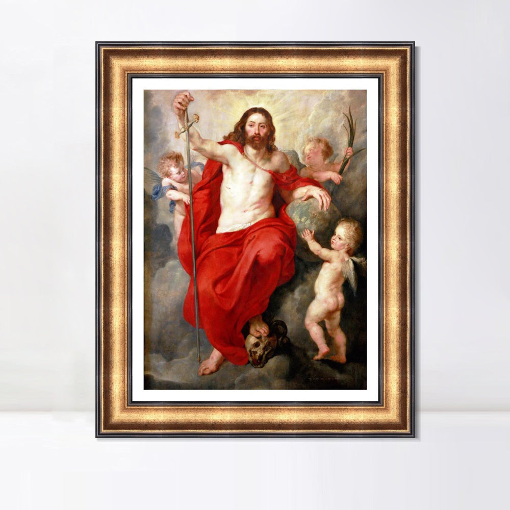 INVIN ART Framed Canvas Art Giclee Print Series#310 by Peter Paul Rubens Wall Art