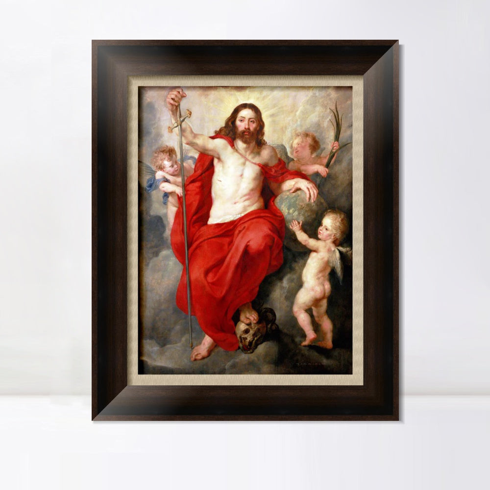 INVIN ART Framed Canvas Art Giclee Print Series#310 by Peter Paul Rubens Wall Art