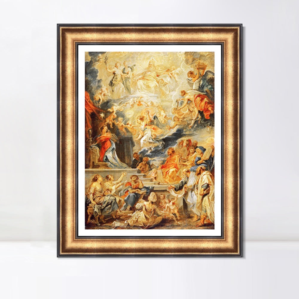 INVIN ART Framed Canvas Art Giclee Print Series#313 by Peter Paul Rubens Wall Art