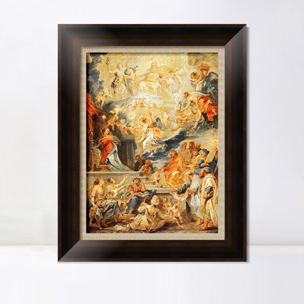 INVIN ART Framed Canvas Art Giclee Print Series#313 by Peter Paul Rubens Wall Art