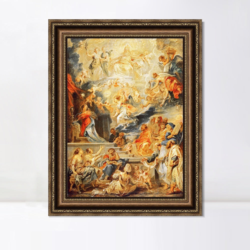 INVIN ART Framed Canvas Art Giclee Print Series#313 by Peter Paul Rubens Wall Art