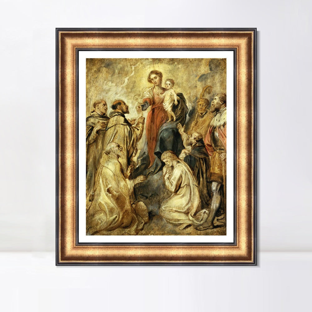 INVIN ART Framed Canvas Art Giclee Print Series#316 by Peter Paul Rubens Wall Art