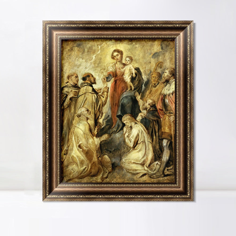 INVIN ART Framed Canvas Art Giclee Print Series#316 by Peter Paul Rubens Wall Art