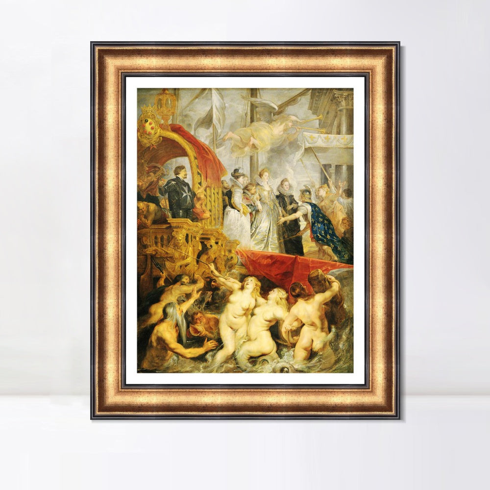 INVIN ART Framed Canvas Art Giclee Print Series#320 by Peter Paul Rubens Wall Art