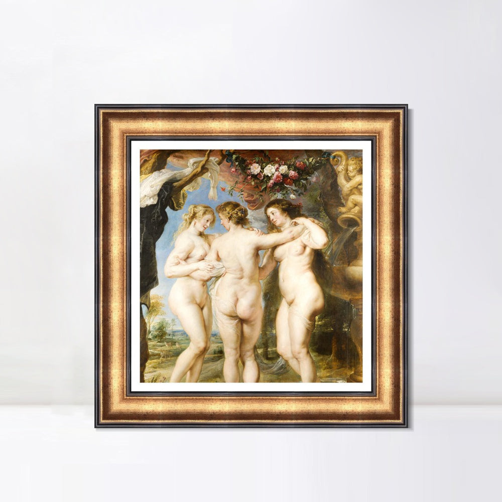 INVIN ART Framed Canvas Art Giclee Print Series#322 by Peter Paul Rubens Wall Art