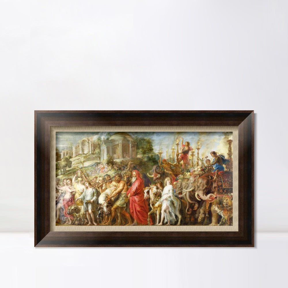 INVIN ART Framed Canvas Art Giclee Print Series#323 by Peter Paul Rubens Wall Art Living Room Home Office Decorations