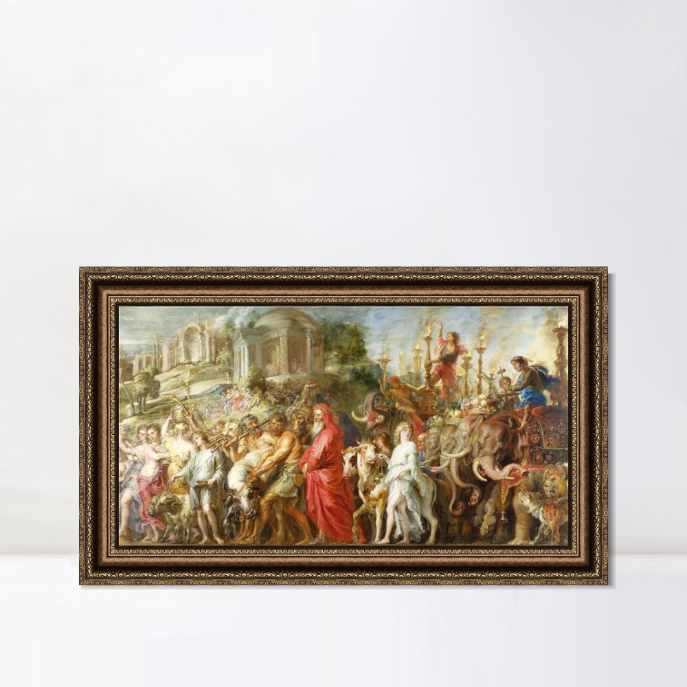 INVIN ART Framed Canvas Art Giclee Print Series#323 by Peter Paul Rubens Wall Art Living Room Home Office Decorations