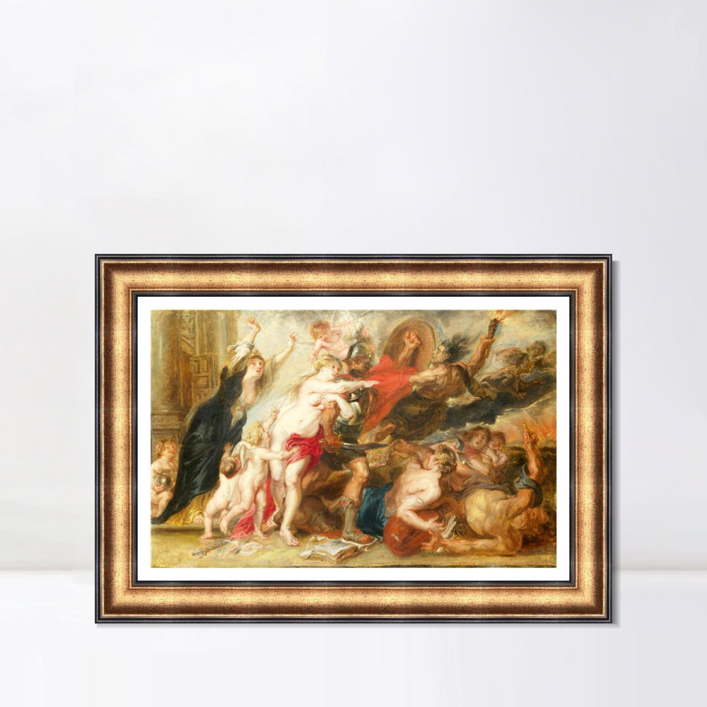 INVIN ART Framed Canvas Art Giclee Print Series#324 by Peter Paul Rubens Wall Art