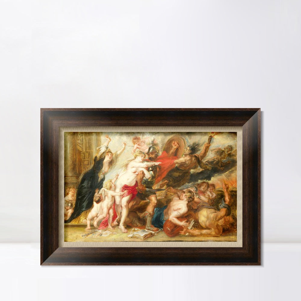 INVIN ART Framed Canvas Art Giclee Print Series#324 by Peter Paul Rubens Wall Art