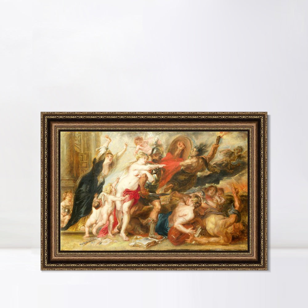 INVIN ART Framed Canvas Art Giclee Print Series#324 by Peter Paul Rubens Wall Art