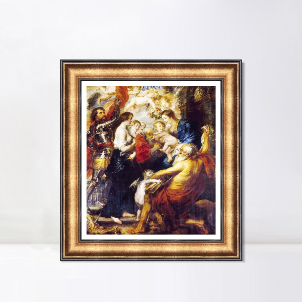 INVIN ART Framed Canvas Art Giclee Print Series#326 by Peter Paul Rubens Wall Art