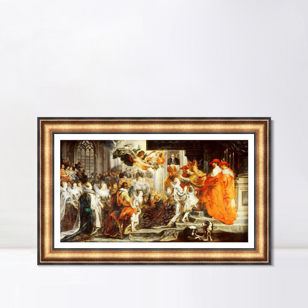 INVIN ART Framed Canvas Art Giclee Print Series#328 by Peter Paul Rubens Wall Art