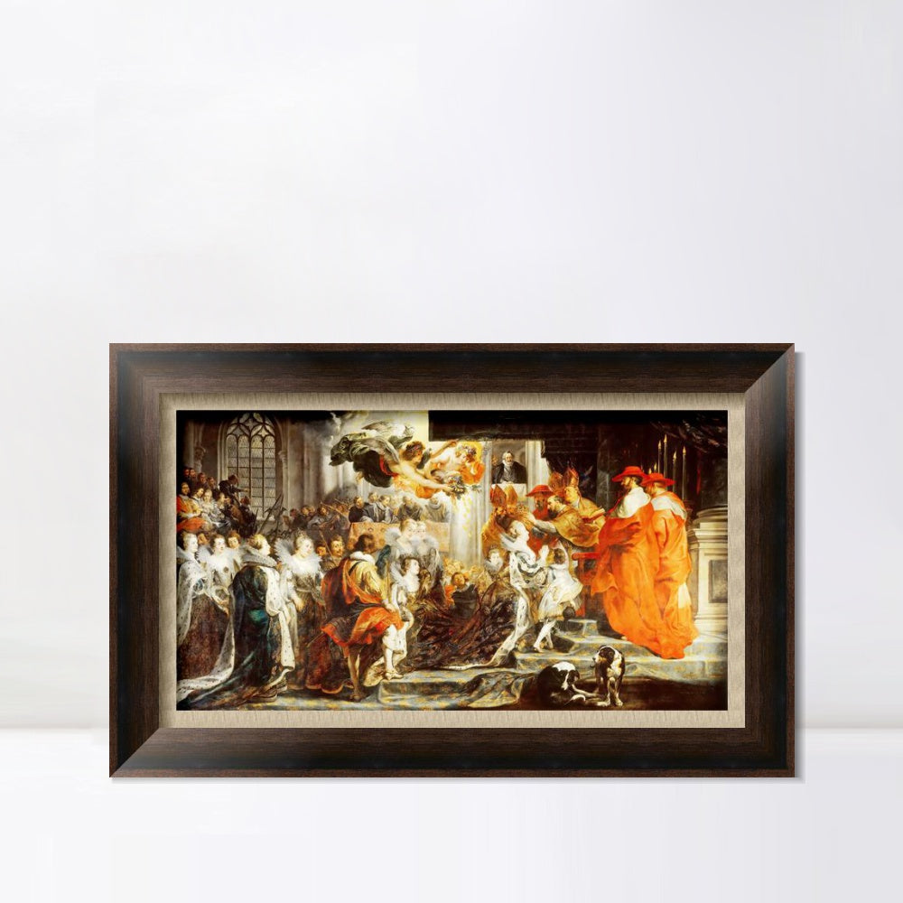 INVIN ART Framed Canvas Art Giclee Print Series#328 by Peter Paul Rubens Wall Art