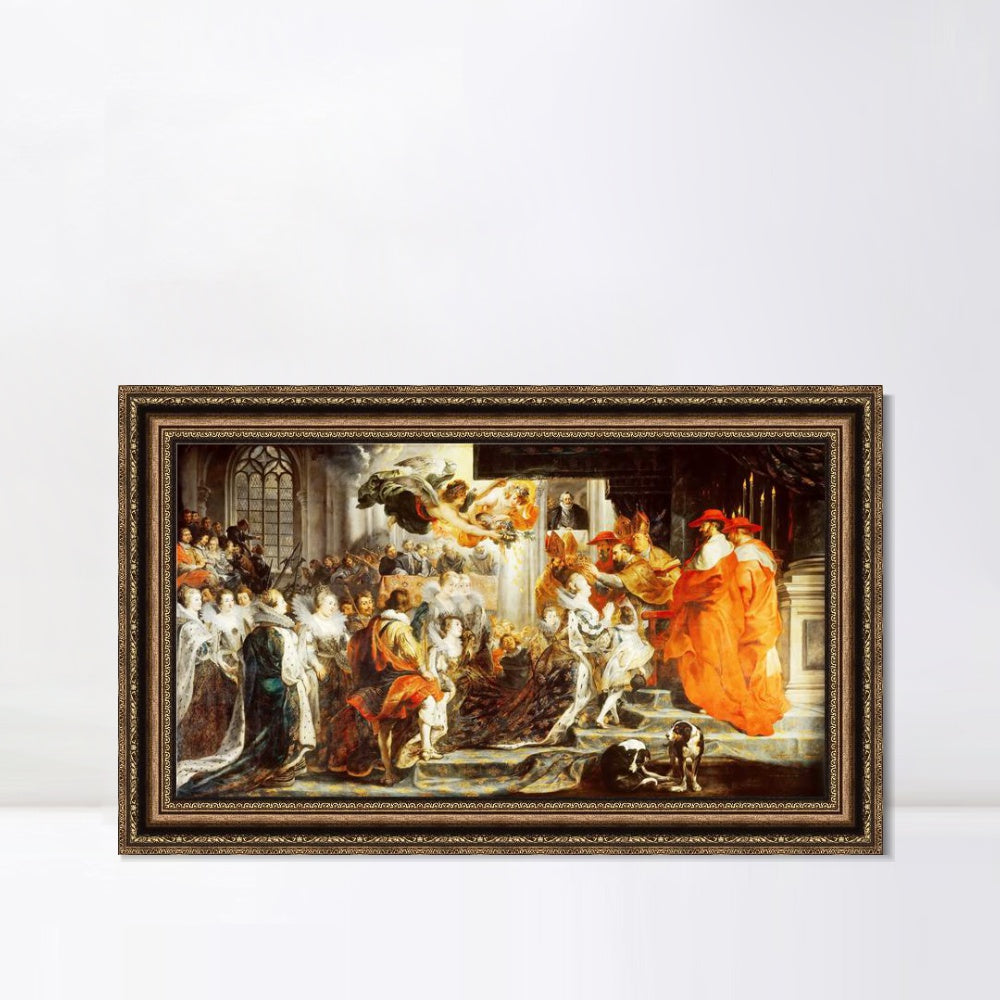 INVIN ART Framed Canvas Art Giclee Print Series#328 by Peter Paul Rubens Wall Art