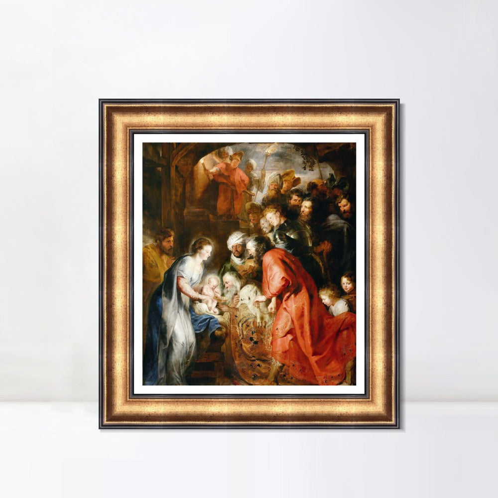 INVIN ART Framed Canvas Art Giclee Print Series#330 by Peter Paul Rubens Wall Art