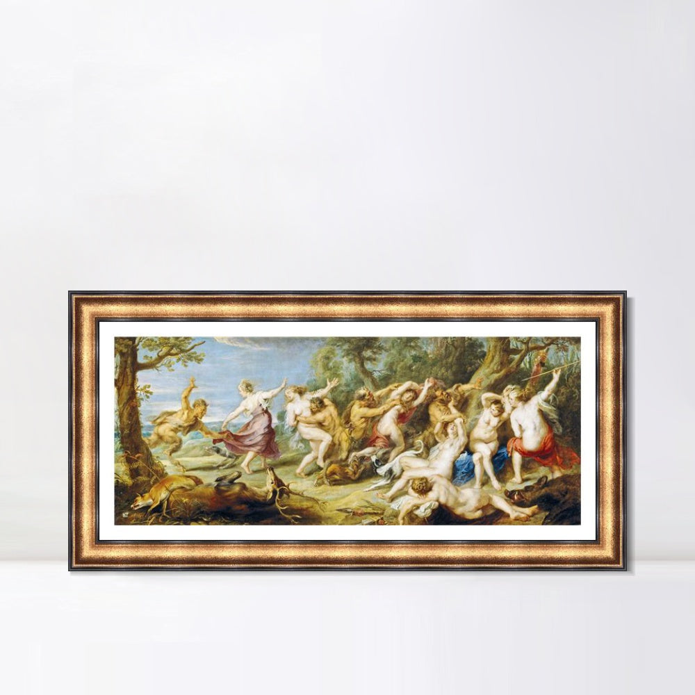 INVIN ART Framed Canvas Art Giclee Print Series#335 by Peter Paul Rubens Wall Art
