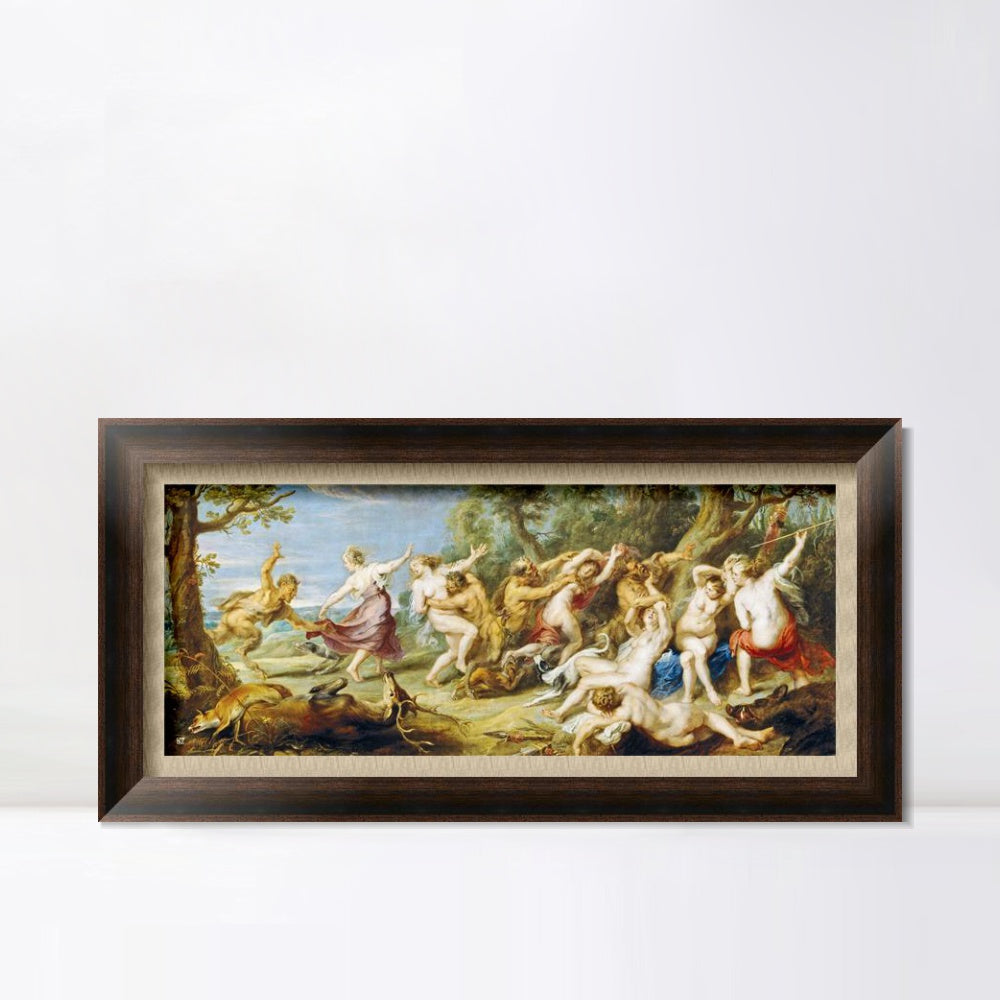 INVIN ART Framed Canvas Art Giclee Print Series#335 by Peter Paul Rubens Wall Art