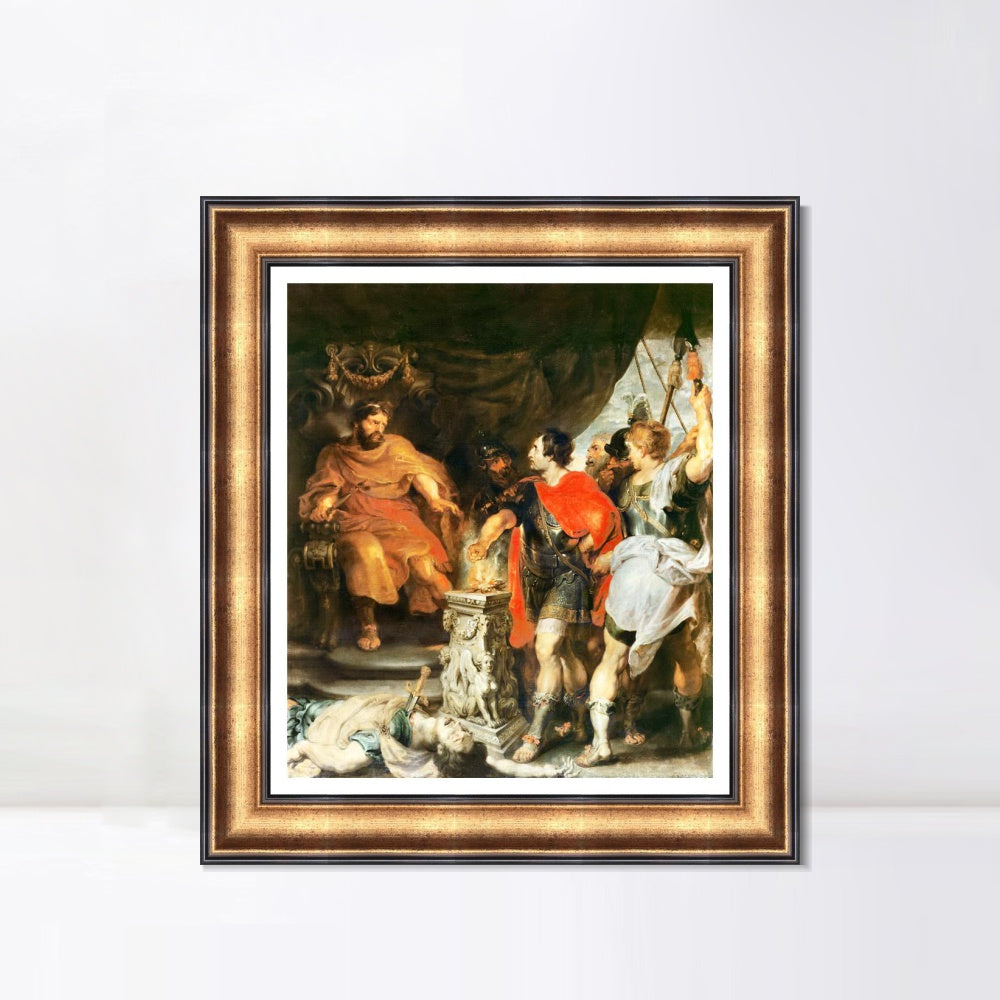 INVIN ART Framed Canvas Art Giclee Print Series#340 by Peter Paul Rubens Wall Art