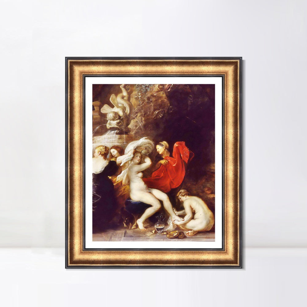 INVIN ART Framed Canvas Art Giclee Print Series#341 by Peter Paul Rubens Wall Art