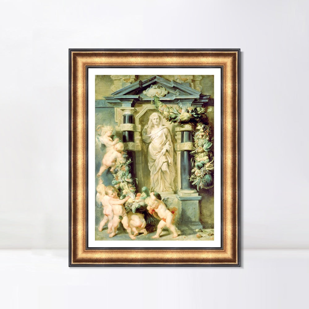 INVIN ART Framed Canvas Art Giclee Print Series#343 by Peter Paul Rubens Wall Art