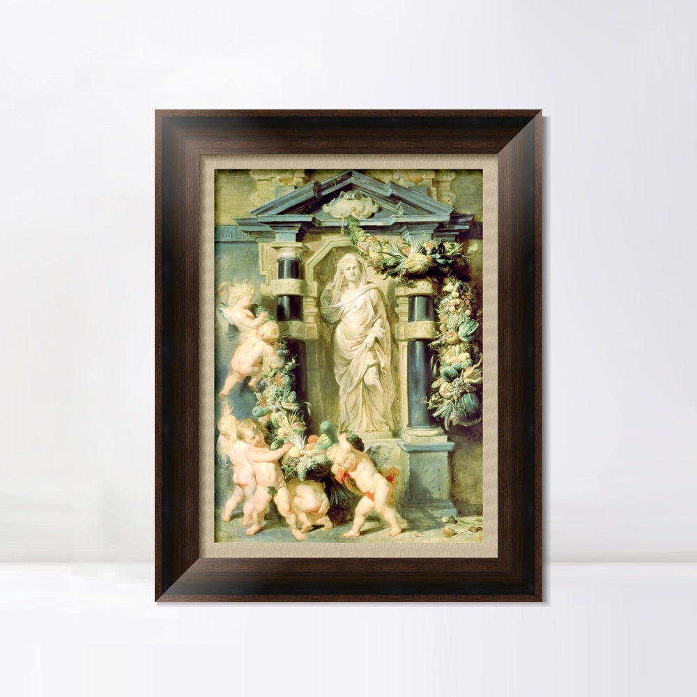 INVIN ART Framed Canvas Art Giclee Print Series#343 by Peter Paul Rubens Wall Art