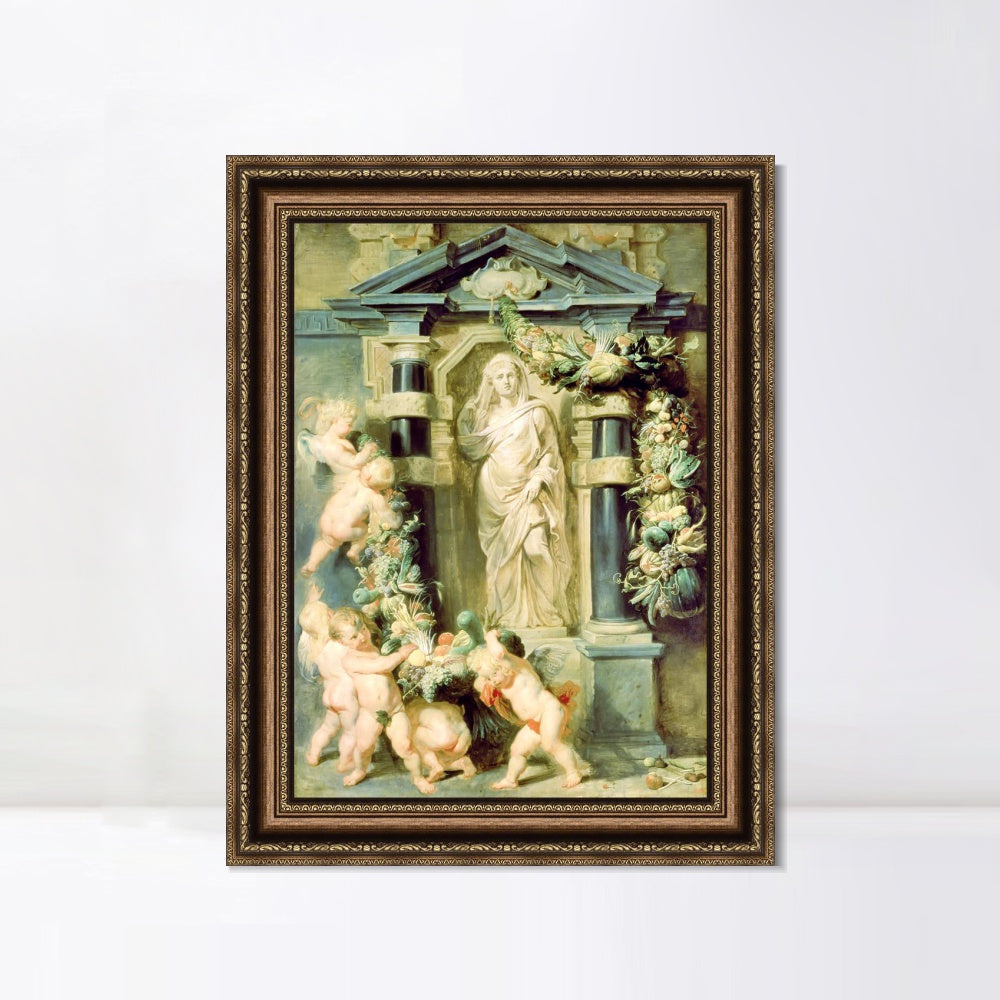 INVIN ART Framed Canvas Art Giclee Print Series#343 by Peter Paul Rubens Wall Art