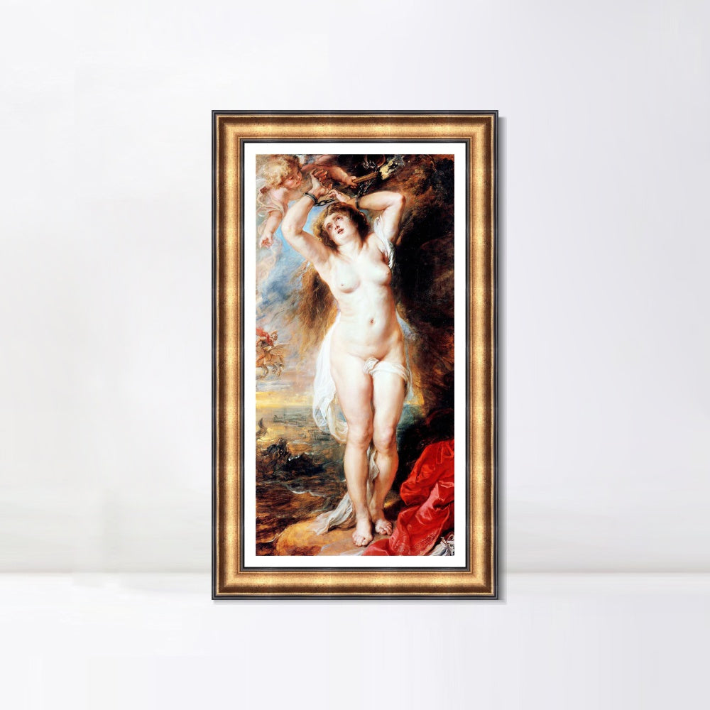 INVIN ART Framed Canvas Art Giclee Print Series#345 by Peter Paul Rubens Wall Art
