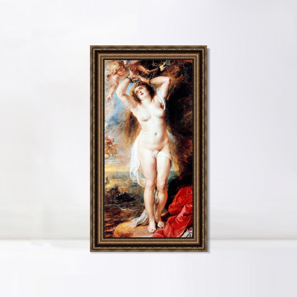 INVIN ART Framed Canvas Art Giclee Print Series#345 by Peter Paul Rubens Wall Art