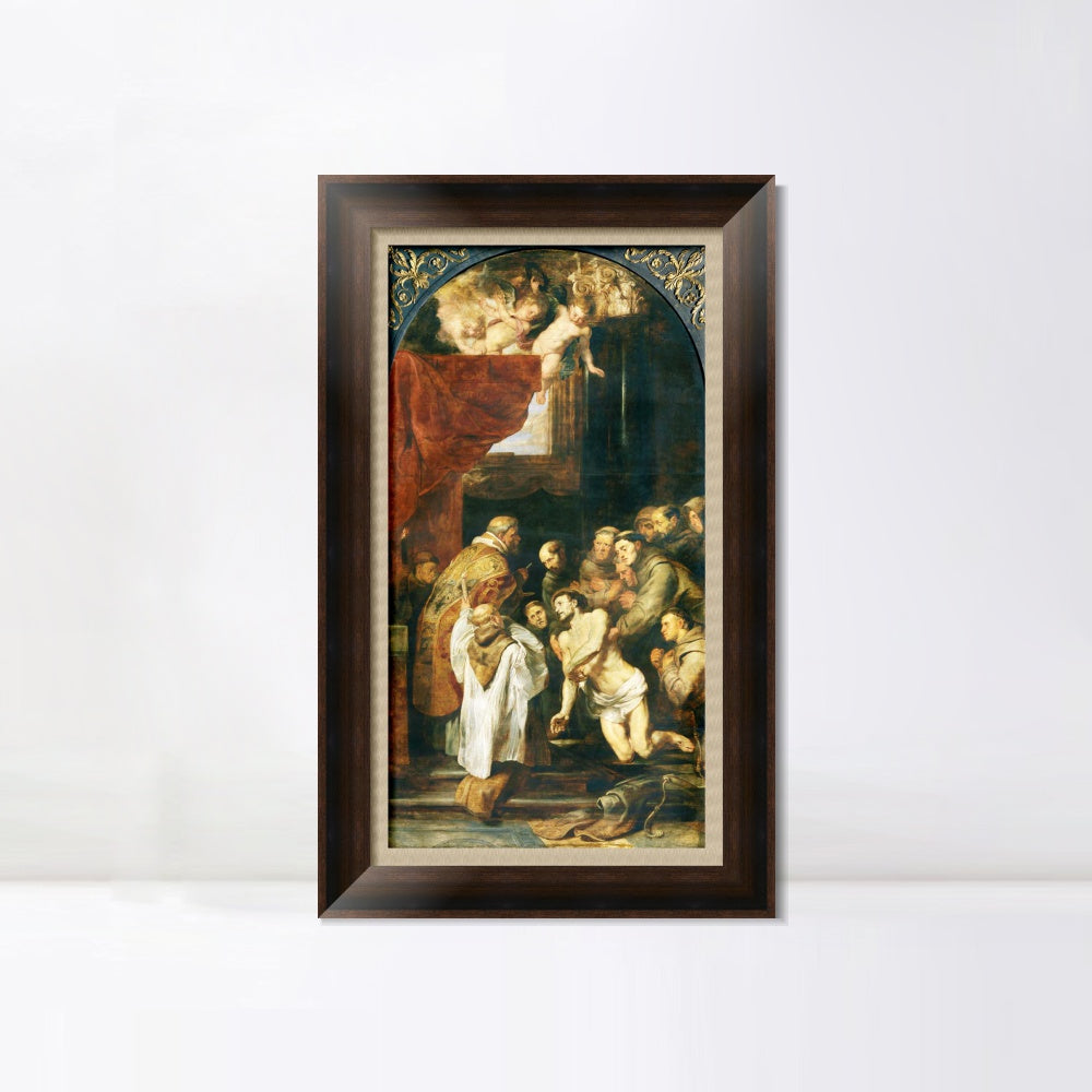 INVIN ART Framed Canvas Art Giclee Print Series#349 by Peter Paul Rubens Wall Art