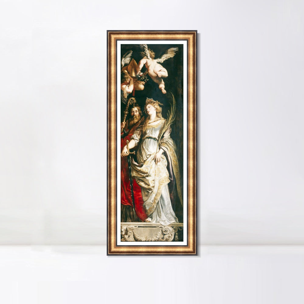 INVIN ART Framed Canvas Art Giclee Print Series#351 by Peter Paul Rubens Wall Art
