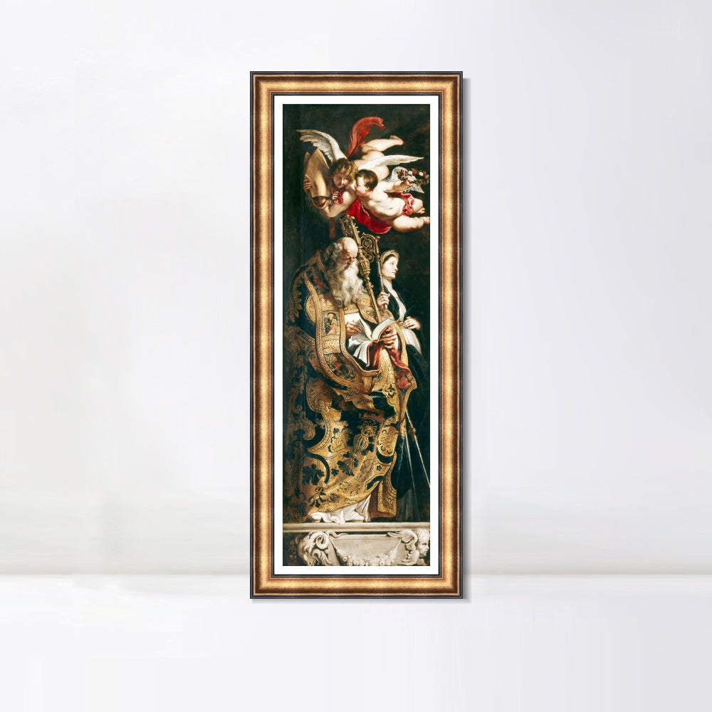 INVIN ART Framed Canvas Art Giclee Print Series#352 by Peter Paul Rubens Wall Art