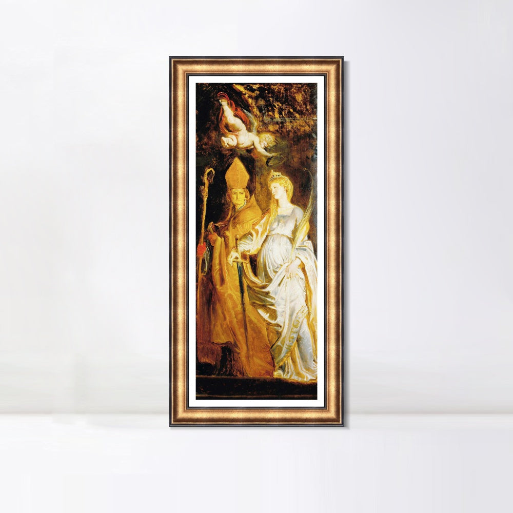 INVIN ART Framed Canvas Art Giclee Print Series#353 by Peter Paul Rubens Wall Art