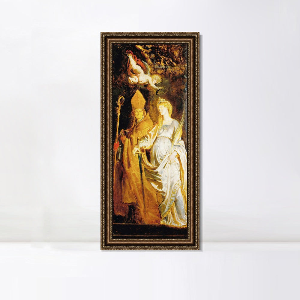INVIN ART Framed Canvas Art Giclee Print Series#353 by Peter Paul Rubens Wall Art