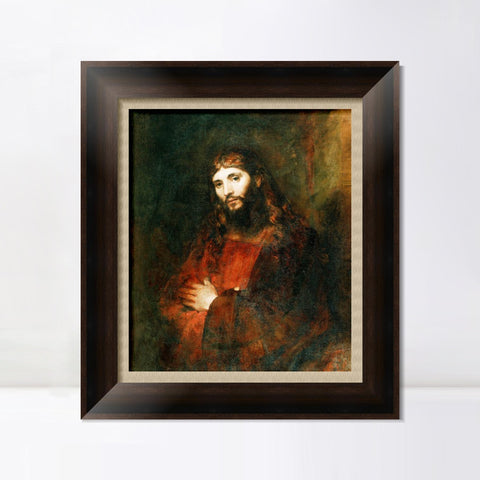 INVIN ART Framed Canvas Art Giclee Print Series#005 by Rembrandt Harmenszoon van Rijn Wall Art Living Room Home Office Decorations