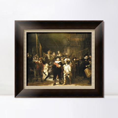 INVIN ART Framed Canvas Art Giclee Print Series#023 by Rembrandt Harmenszoon van Rijn Wall Art Living Room Home Office Decorations