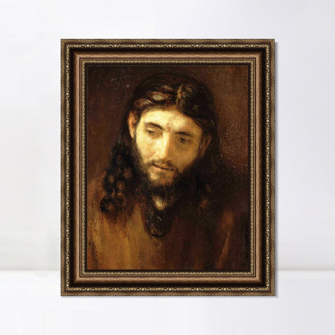 INVIN ART Framed Canvas Art Giclee Print Series#029 by Rembrandt Harmenszoon van Rijn Wall Art Living Room Home Office Decorations