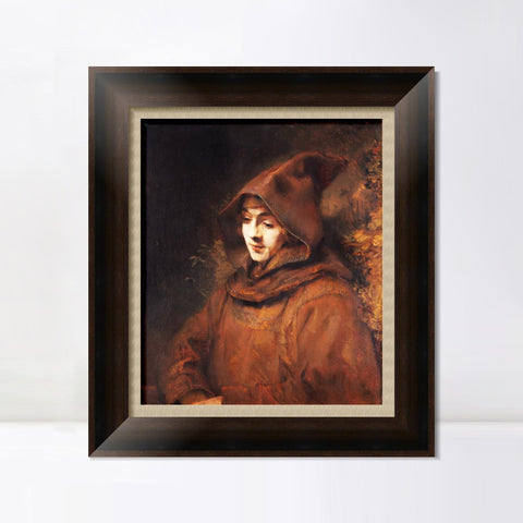 INVIN ART Framed Canvas Art Giclee Print Series#031 by Rembrandt Harmenszoon van Rijn Wall Art Living Room Home Office Decorations