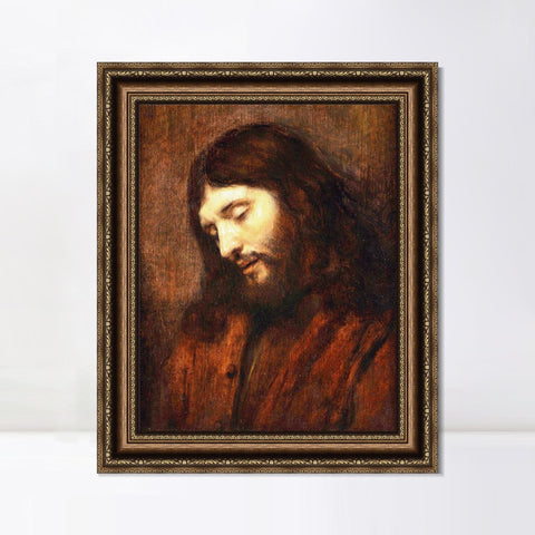 INVIN ART Framed Canvas Art Giclee Print Series#040 by Rembrandt Harmenszoon van Rijn Wall Art Living Room Home Office Decorations