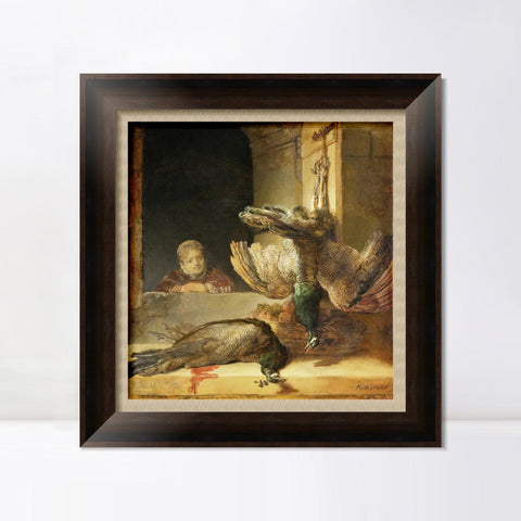 INVIN ART Framed Canvas Art Giclee Print Series#042 by Rembrandt Harmenszoon van Rijn Wall Art Living Room Home Office Decorations