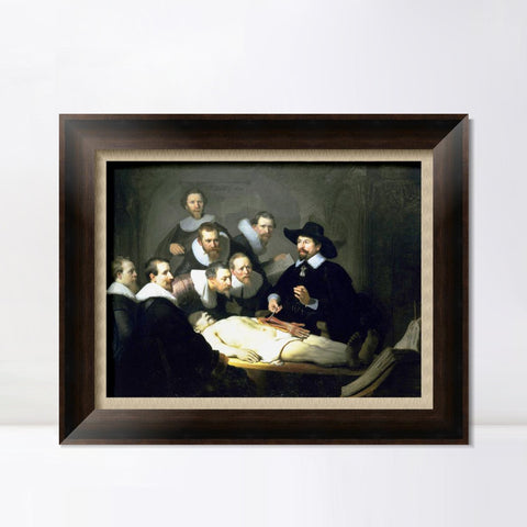 INVIN ART Framed Canvas Art Giclee Print Series#043 by Rembrandt Harmenszoon van Rijn Wall Art Living Room Home Office Decorations