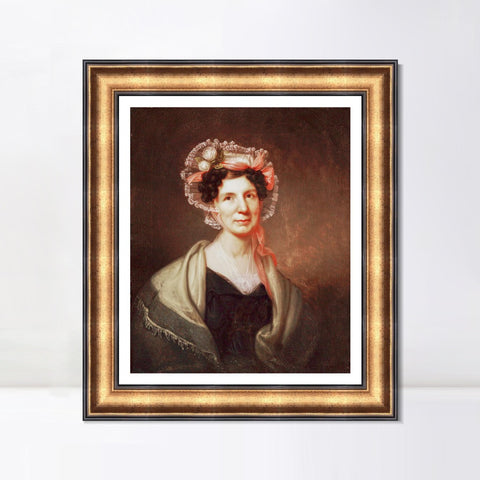 INVIN ART Framed Canvas Art Giclee Print Series#047 by Rembrandt Harmenszoon van Rijn Wall Art Living Room Home Office Decorations