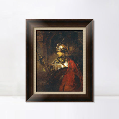 INVIN ART Framed Canvas Art Giclee Print Series#076 by Rembrandt Harmenszoon van Rijn Wall Art Living Room Home Office Decorations