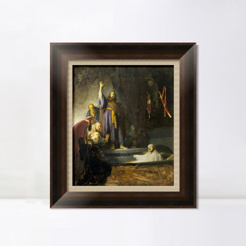 INVIN ART Framed Canvas Art Giclee Print Series#081 by Rembrandt Harmenszoon van Rijn Wall Art Living Room Home Office Decorations